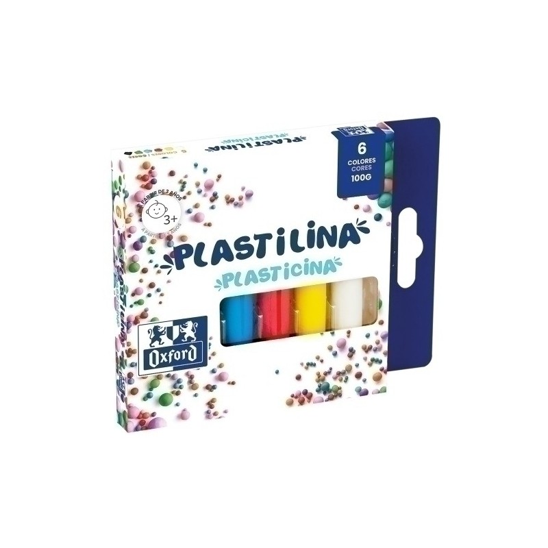 400175706-PLASTILINA OXFORD BARRA EST.6 precio por 1 unidades