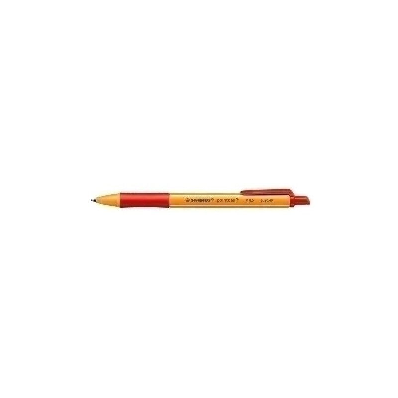 6030/40-BOLIGRAFO STABILO POINTBALL ROJO precio por 10 unidades