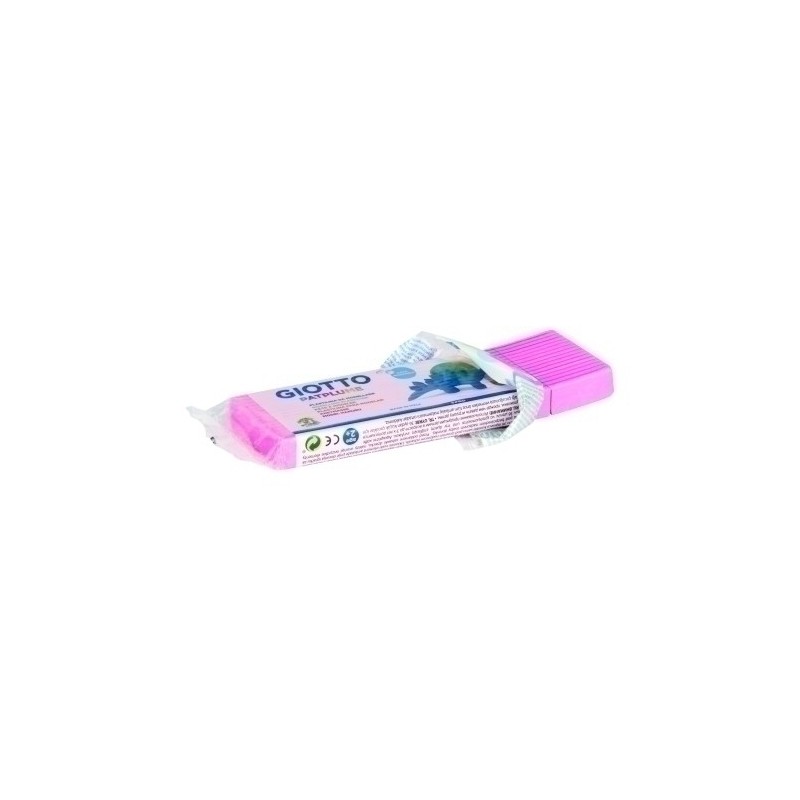 F51010900-PLASTILINA PATPLUME 350GR ROSA C/12 precio por 1 unidades