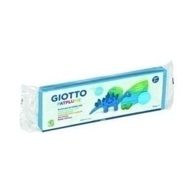 F51011200-PLASTILINA PATPLUME 350GR AZUL CL. C/12 precio por 1 unidades