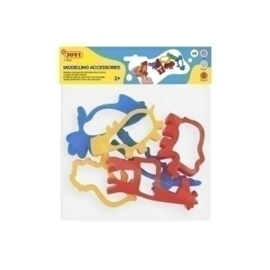 7J-MOLDES JOVI BOLSA ANIMALES JUNGLA 6 UD. precio por 1 unidades