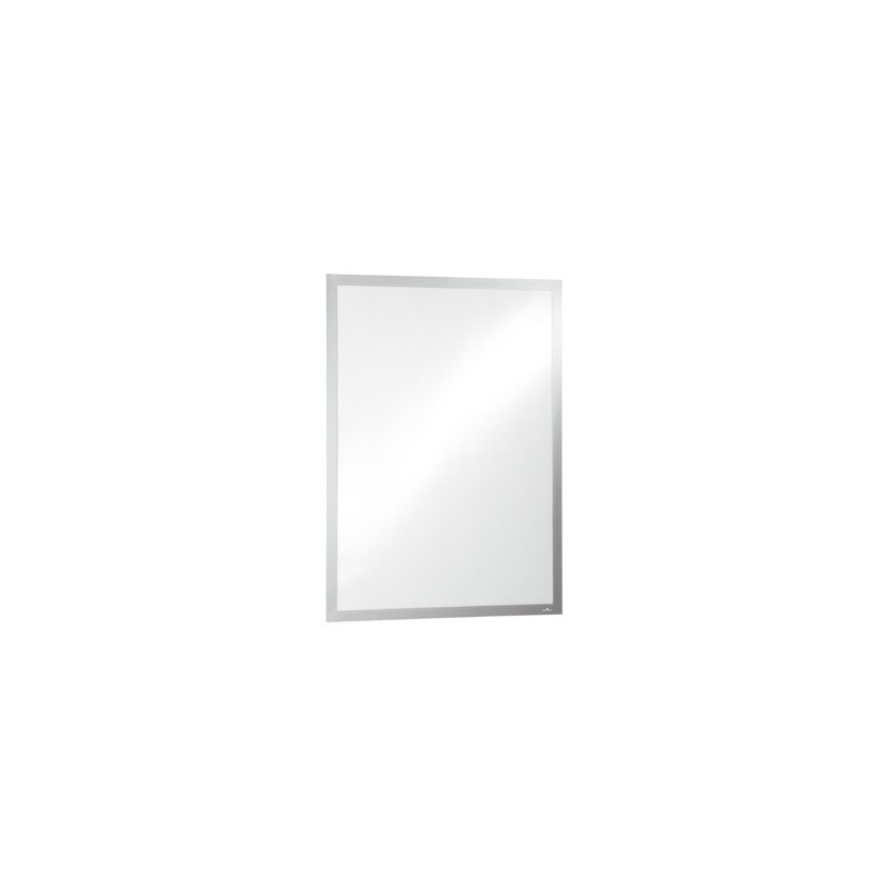 486923-MARCO MAG. A4 DURAFRAME PLATA B/5 precio por 1 unidades