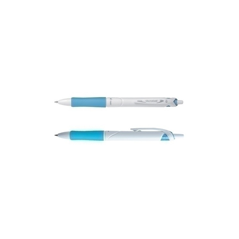 BAB15M-W SLLB-BG-BOLIGRAFO PILOT ACROBALL WHITE AZUL CLAR precio por 10 unidades