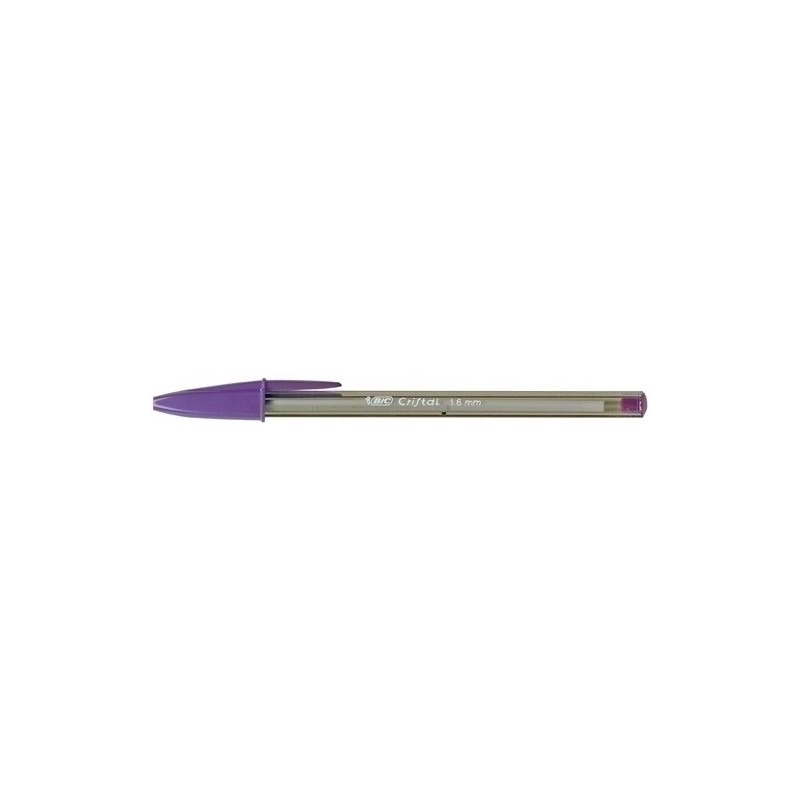 929055-BOLIG.BIC CRISTAL FUN LILA precio por 20 unidades