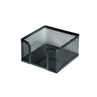 91304-PORTA NOTAS FOROFIS METAL CUADRADO NEGRO precio por 1 unidades