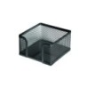 91304-PORTA NOTAS FOROFIS METAL CUADRADO NEGRO precio por 1 unidades