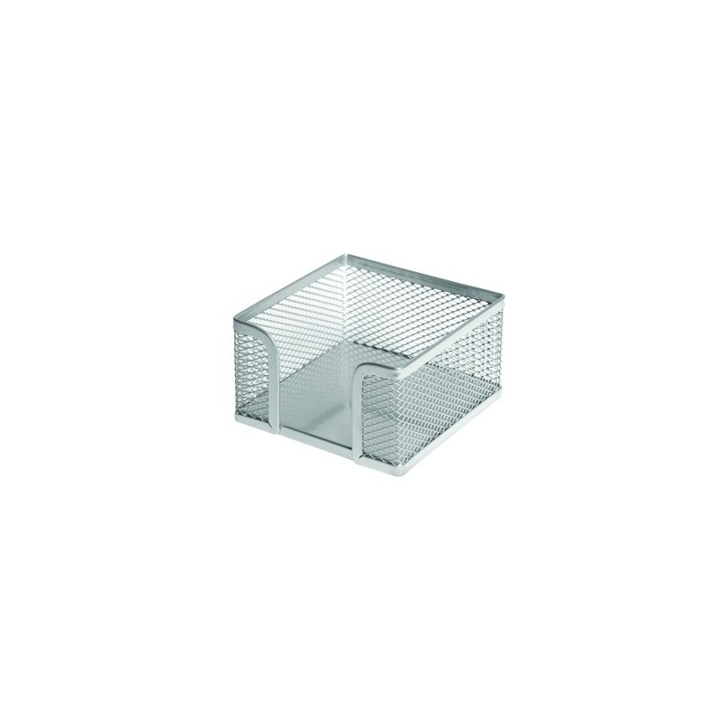91305-PORTA NOTAS FOROFIS METAL CUADRADO PLATA precio por 1 unidades