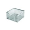 91305-PORTA NOTAS FOROFIS METAL CUADRADO PLATA precio por 1 unidades