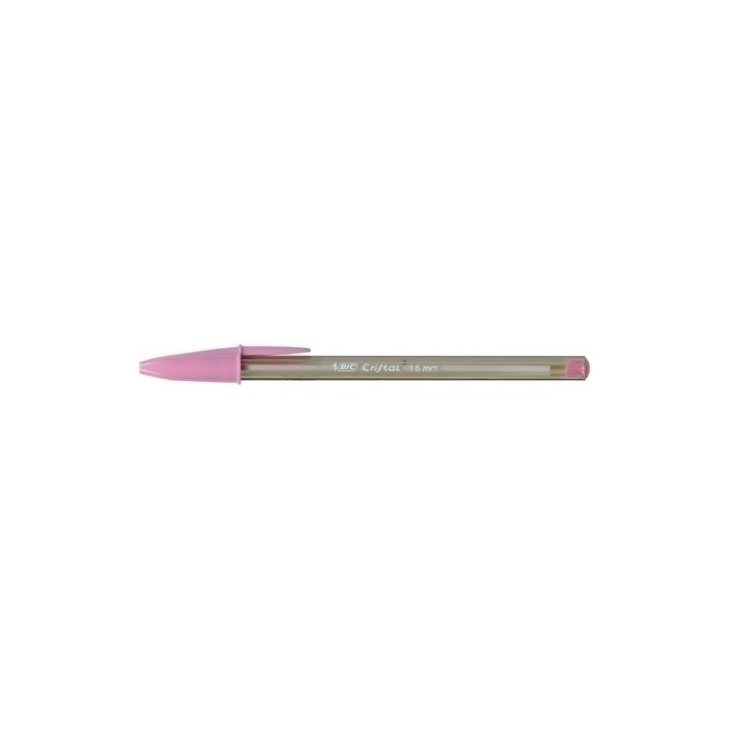 929056-BOLIG.BIC CRISTAL FUN ROSA precio por 20 unidades