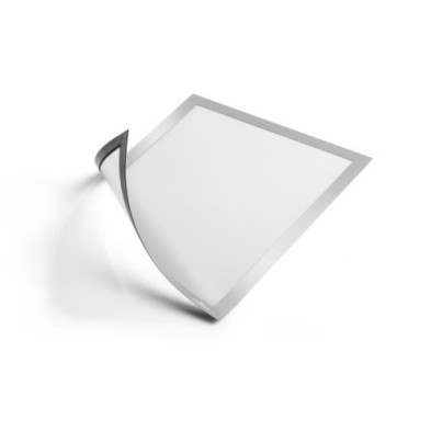 498823-MARCO MAG. A4 DURAFRAME MET. PLATA precio por 1 unidades