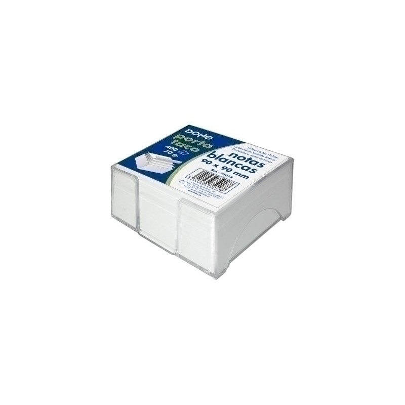75018-PORTA NOTAS DOHE TRANSPARENTE CON TACO precio por 6 unidades
