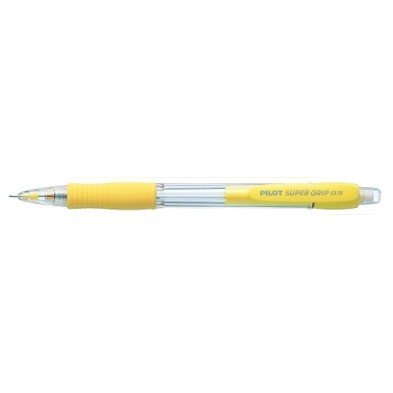 H-185-SL-Y-PORTAMINAS PILOT 0.5 MM SUPERGRIP AMARIL precio por 12 unidades