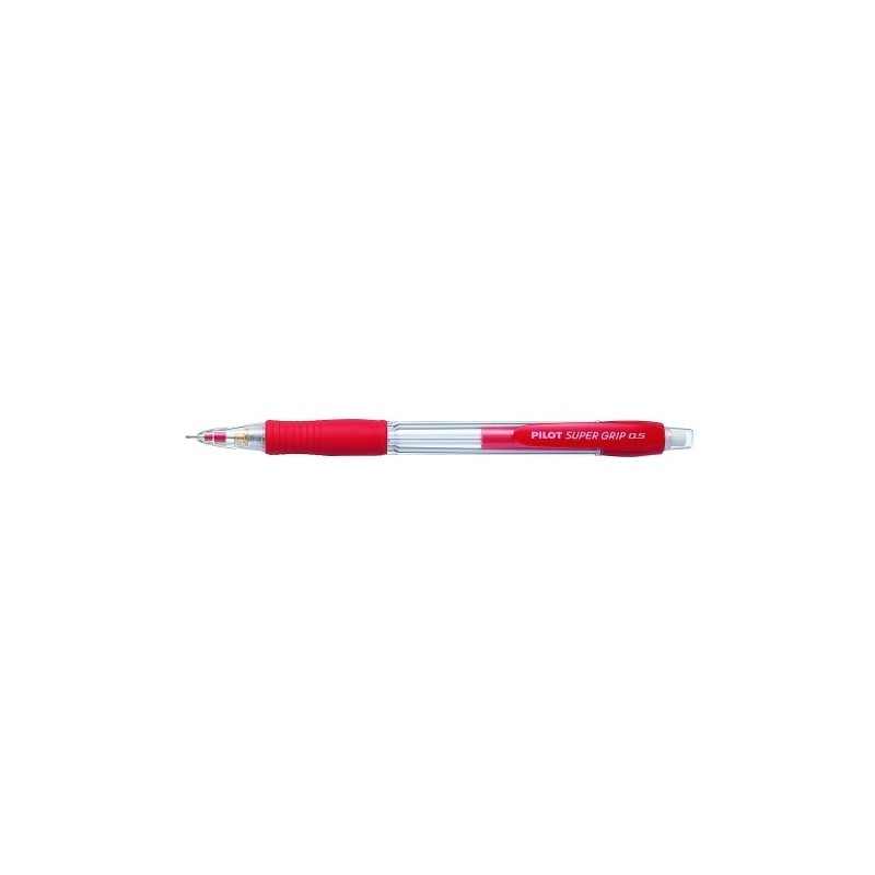 H-185-SL-R-PORTAMINAS PILOT 0.5 MM SUPERGRIP ROJO precio por 12 unidades