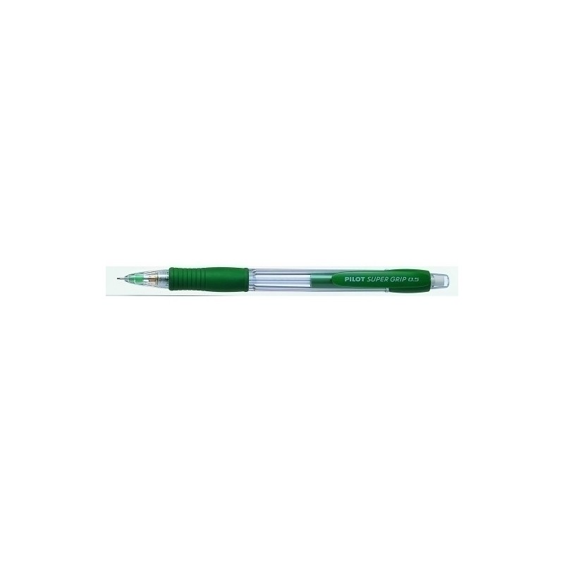 H-185-SL-G-PORTAMINAS PILOT 0.5 MM SUPERGRIP VERDE precio por 12 unidades
