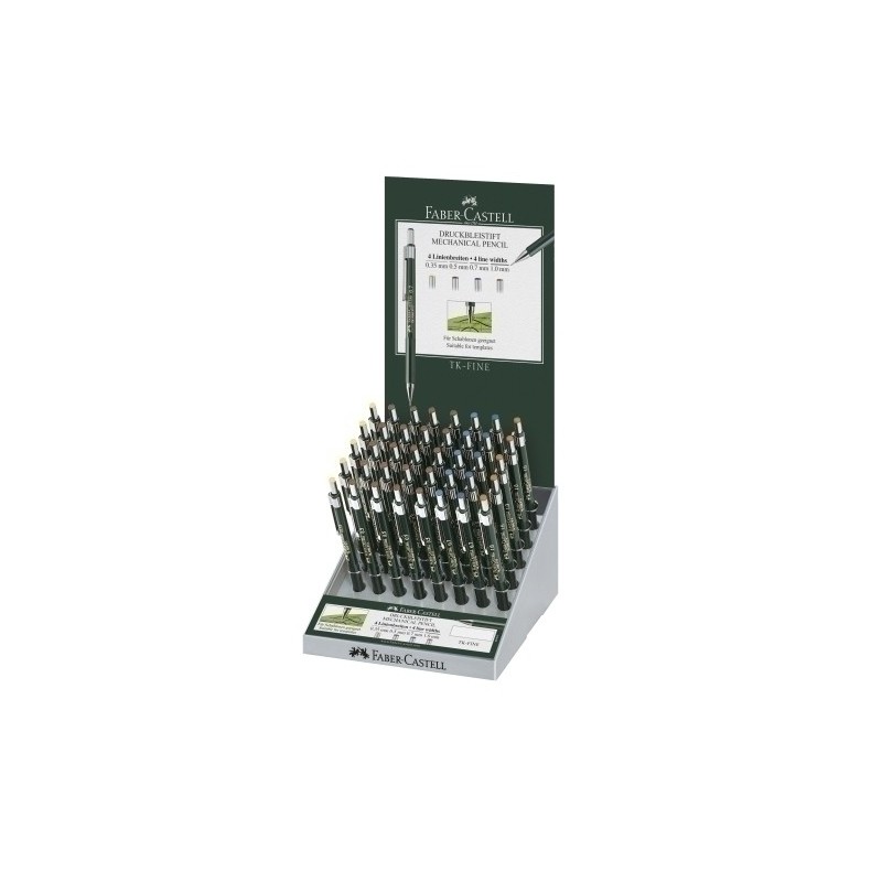 136040-PORTAMINAS FABER CAST. TK FINE EXP.40 precio por 1 unidades