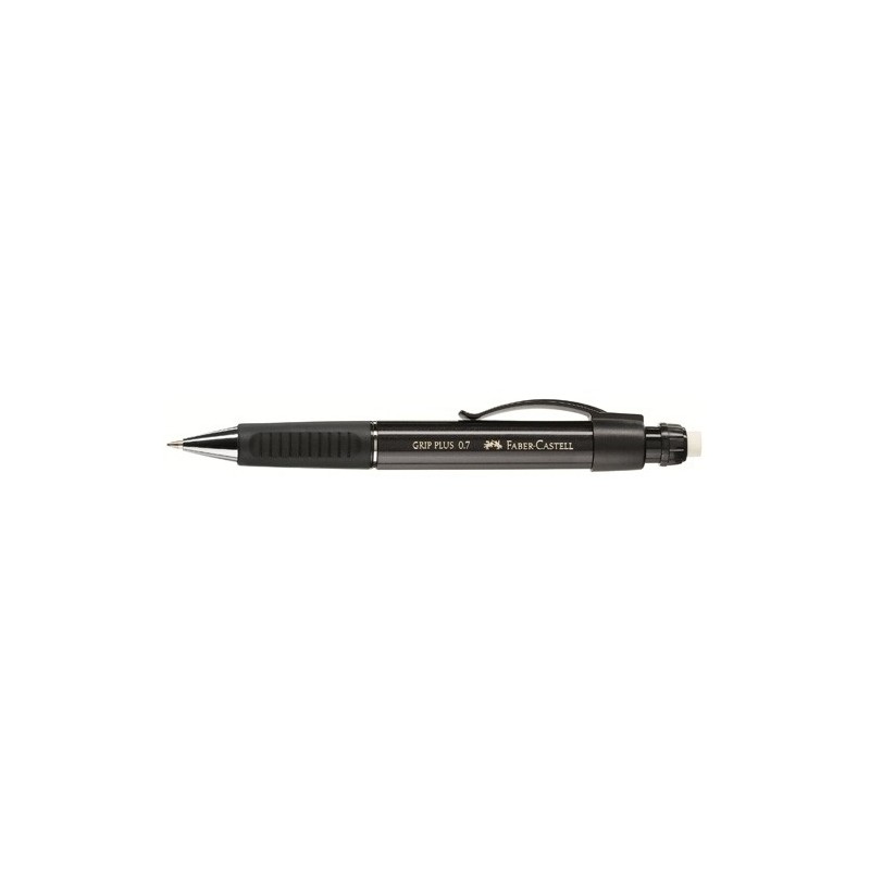 130733-PORTAMINAS FABER CAST. GRIP PLUS 07 NEGR precio por 5 unidades