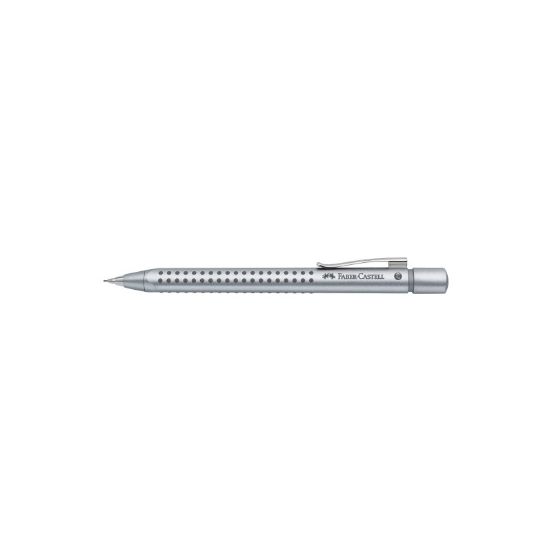 131211-PORTAMINAS FABER GRIP 2011 PLATEADO precio por 5 unidades