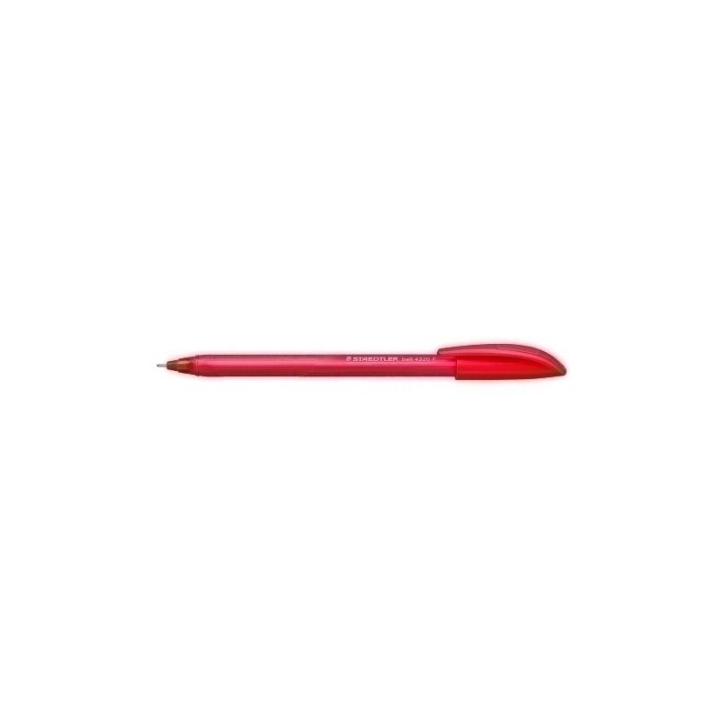 4320 F-2-BOLIG.STAEDTLER 4320 FINO ROJO precio por 10 unidades