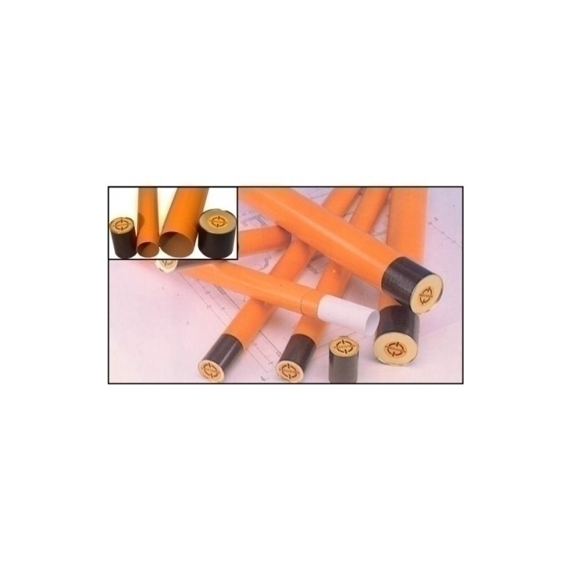 1010150100-TUBO ENVIO CG CARTON NARANJA 50x6.5 precio por 1 unidades