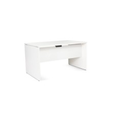 2001AW04V24-MESA ROCADA WORK 140x80 BLANCO/BLANCO precio por 1 unidades