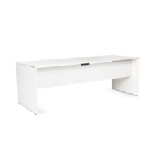 2004AW04V24-MESA ROCADA WORK 200x80 BLANCO/BLANCO precio por 1 unidades