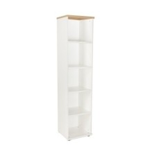 1105AW08V24-ARMARIO ROCADA COLUMNA 195x45 BL/BLANC precio por 1 unidades