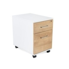 4004AW08V24-CAJONERA ROCADA 1 CAJON+CARP. BL/ROBLE precio por 1 unidades