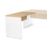 2102AW08V24-MESA ROCADA WORK ALA 100x60 BL/ROBLE precio por 1 unidades