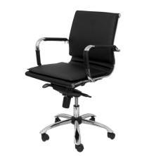 255CBNE-SILLA PIQUERAS YESTE SIMILPIEL NEGRO precio por 1 unidades