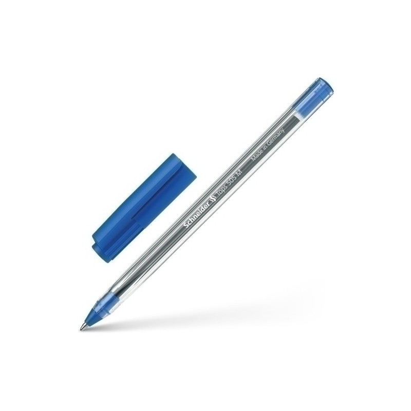 SH150603-BOLIGRAFO SCHNEIDER TOPS 505 M AZUL precio por 50 unidades