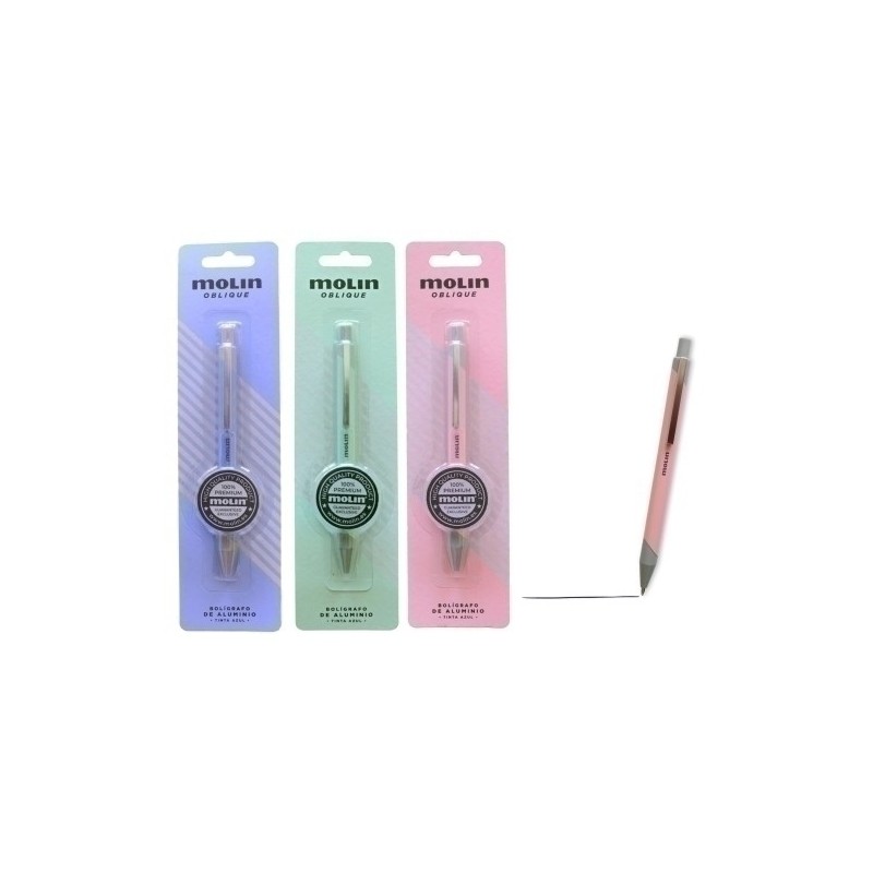 BRO161-01P-BOLIG.MOLIN OBLIQUE PASTEL B/1 precio por 1 unidades