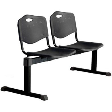 B2PINE-BANCADA PIQUERAS ROBLEDO PVC NEGRO precio por 1 unidades