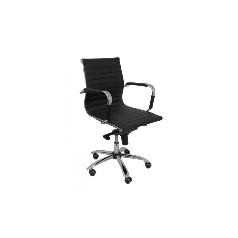 258CBNE-SILLA PIQUERAS MADROÑO SIMILPIEL NEGRO precio por 1 unidades