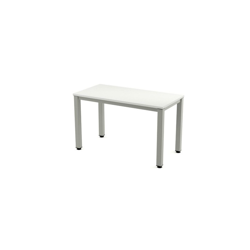 2000AD04-MESA ROCADA EXECUTIVE 120x60 AL/BLANCO precio por 1 unidades