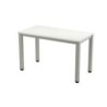 2000AD04-MESA ROCADA EXECUTIVE 120x60 AL/BLANCO precio por 1 unidades