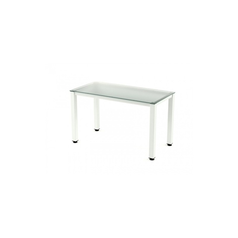 2000AM05-MESA ROCADA EXECUTIVE 120x60 BL/CRISTAL precio por 1 unidades