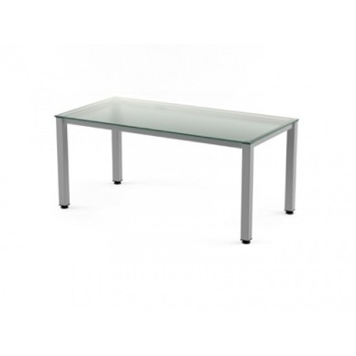 2002AD05-MESA ROCADA EXECUTIVE 160x80 AL/CRISTAL precio por 1 unidades