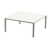 2002AD04-MESA ROCADA EXECUTIVE 160x80 AL/BLANCO precio por 1 unidades