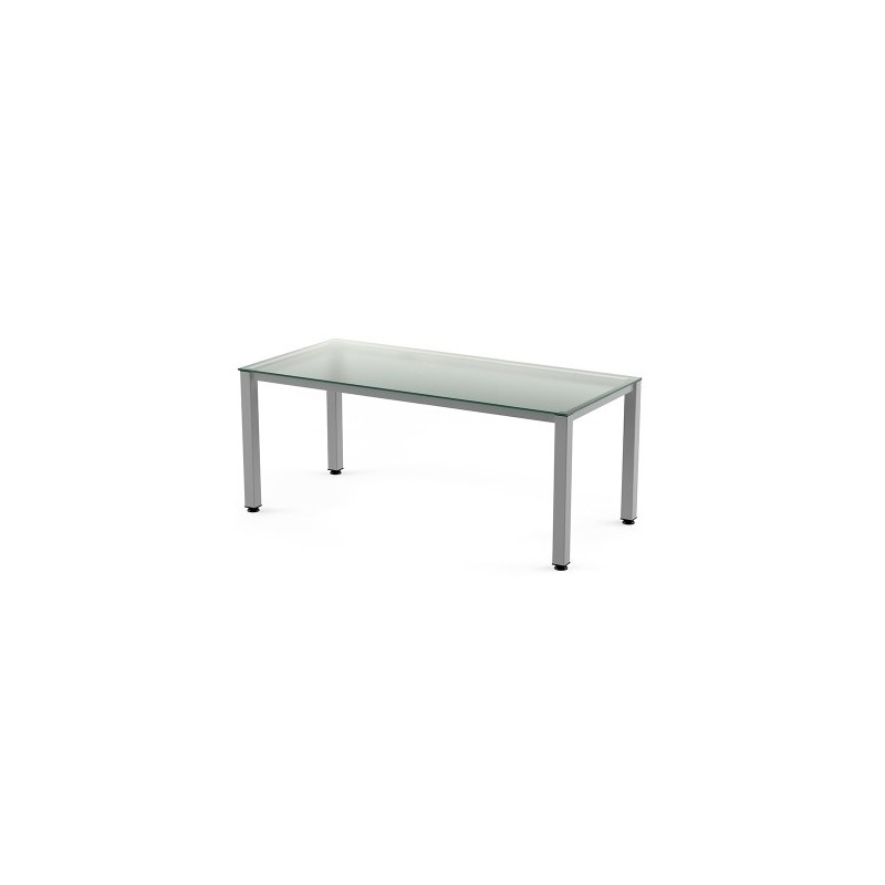 2003AD05-MESA ROCADA EXECUTIVE 180x80 AL/CRISTAL precio por 1 unidades