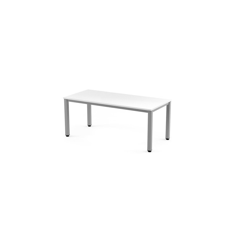 2003AD04-MESA ROCADA EXECUTIVE 180x80 AL/BLANCO precio por 1 unidades