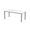 2003AD04-MESA ROCADA EXECUTIVE 180x80 AL/BLANCO precio por 1 unidades