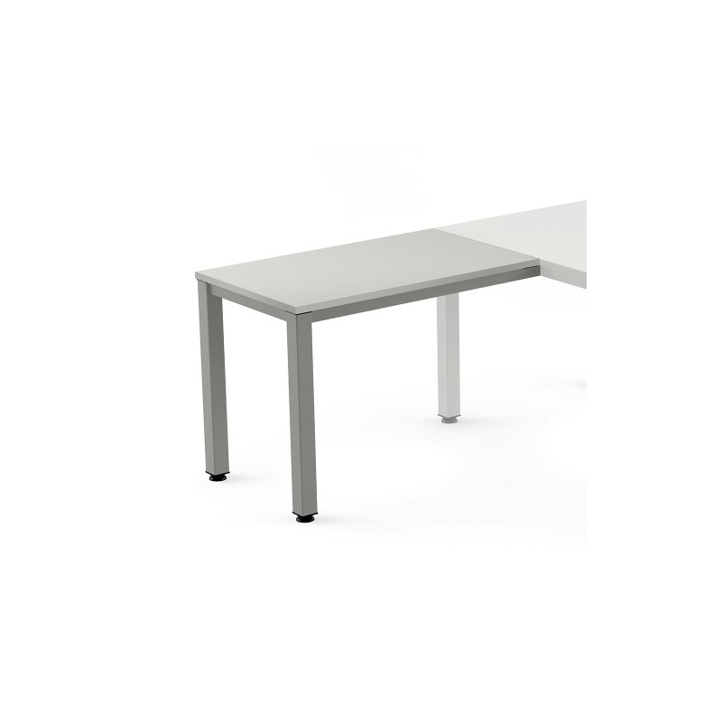 2107AD02-MESA ROCADA EXEC. ALA 100x60 AL/GRIS precio por 1 unidades