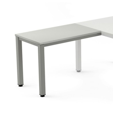 2107AD02-MESA ROCADA EXEC. ALA 100x60 AL/GRIS precio por 1 unidades
