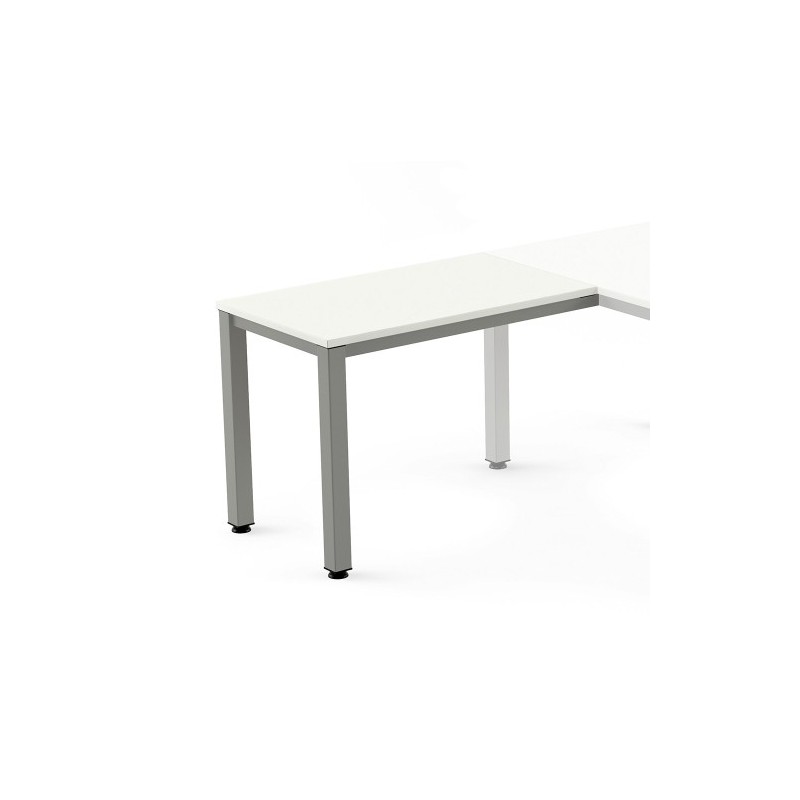 2107AD04-MESA ROCADA EXEC. ALA 100x60 AL/BLANCO precio por 1 unidades