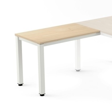 2107AM01-MESA ROCADA EXEC. ALA 100x60 BL/HAYA precio por 1 unidades