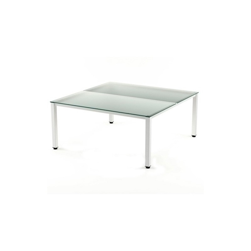 2201AM05-MESA ROCADA EXECUTIVE 160x163 BL/CRISTAL precio por 1 unidades