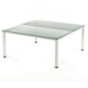 2201AM05-MESA ROCADA EXECUTIVE 160x163 BL/CRISTAL precio por 1 unidades