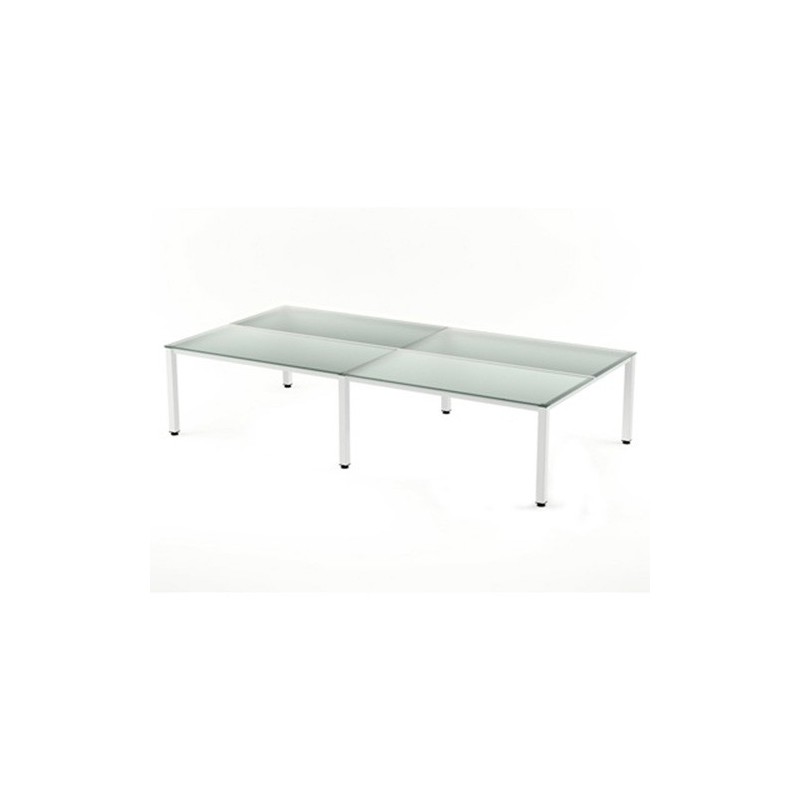2203AM05-MESA ROCADA EXECUTIVE 320x163 BL/CRISTAL precio por 1 unidades
