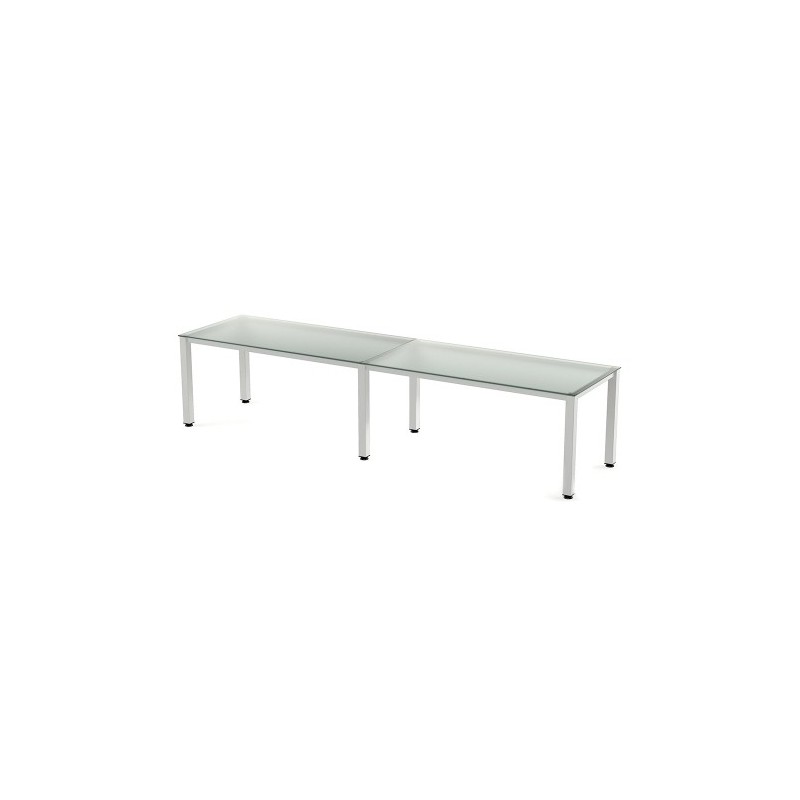 2209AM05-MESA ROCADA EXECUTIVE 320x80 BL/CRISTAL precio por 1 unidades