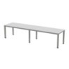 2210AD02-MESA ROCADA EXECUTIVE 360x80 AL/GRIS precio por 1 unidades
